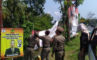 Bawaslu Kulon Progo Temukan 198 Pelanggaran Alat Peraga Kampanye 