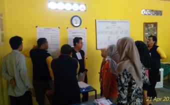 Bawaslu Kabupaten Kulon Progo Awasi Pemungutan Suara Ulang  di 2 TPS di Kulon Progo