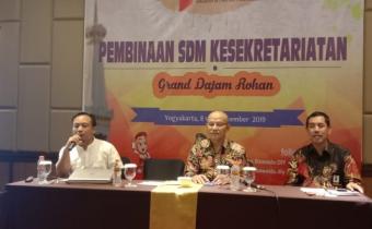 Wujudkan Tertib Administari Anggaran, Bawaslu Kulon Progo Ikuti Peningkatan Kapasitas SDM Kesekretariatan
