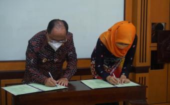 Bawaslu Kulon Progo  Tanda Tangani Kesepakatan Bersama dengan Pemerintah Kabupaten Kulon Progo