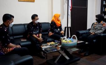 Bersiap Petakan Kerawanan Pemilu 2024, Bawaslu Kulon Progo Audiensi ke Polres Kulon Progo