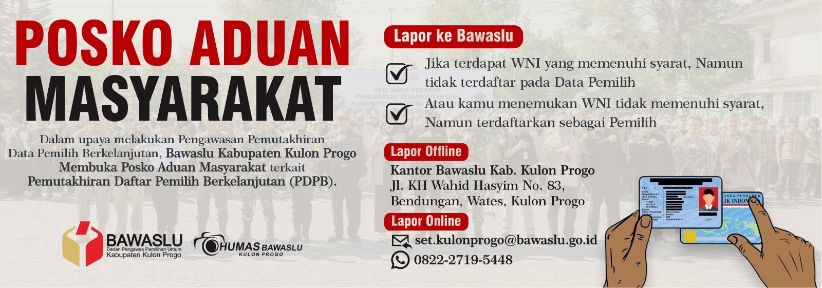 posko aduan masyarakat