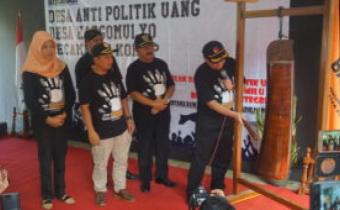 Cegah Maraknya Praktek Politik Uang, Bawaslu Kulon Progo Deklarasikan Gerakan “Desa Anti Politik Uang”