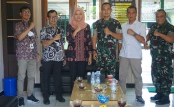 Perkuat Sinergitas, Bawaslu Kulon Progo Audiensi ke Kodim 0371 Kulon Progo