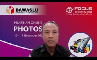 Kepala Bagian Pengawasan dan Humas Bawaslu DIY sedang memberikan penjelasan terkait pengawasan PDPB